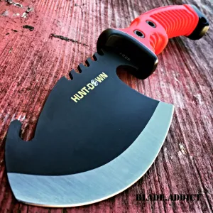 10.5" Throwing Axe Battle Hatchet knife hunting RED