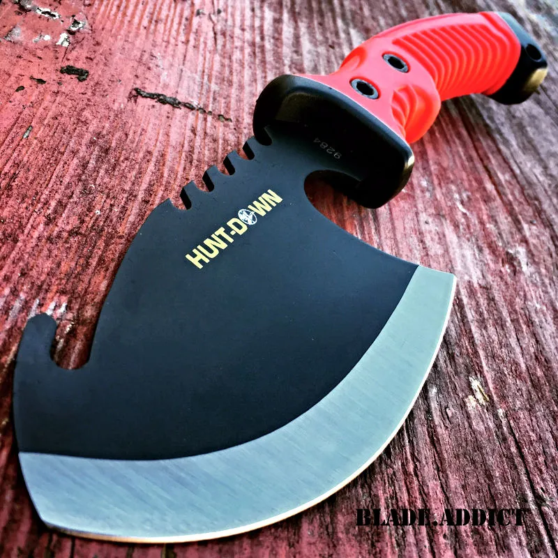 10.5" Throwing Axe Battle Hatchet knife hunting RED