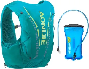 12L High Capacity Hydration Backpack with 8 Pockets Lightweight Trail Running Vest for Hiking, Cycling, Climbing, Camping
