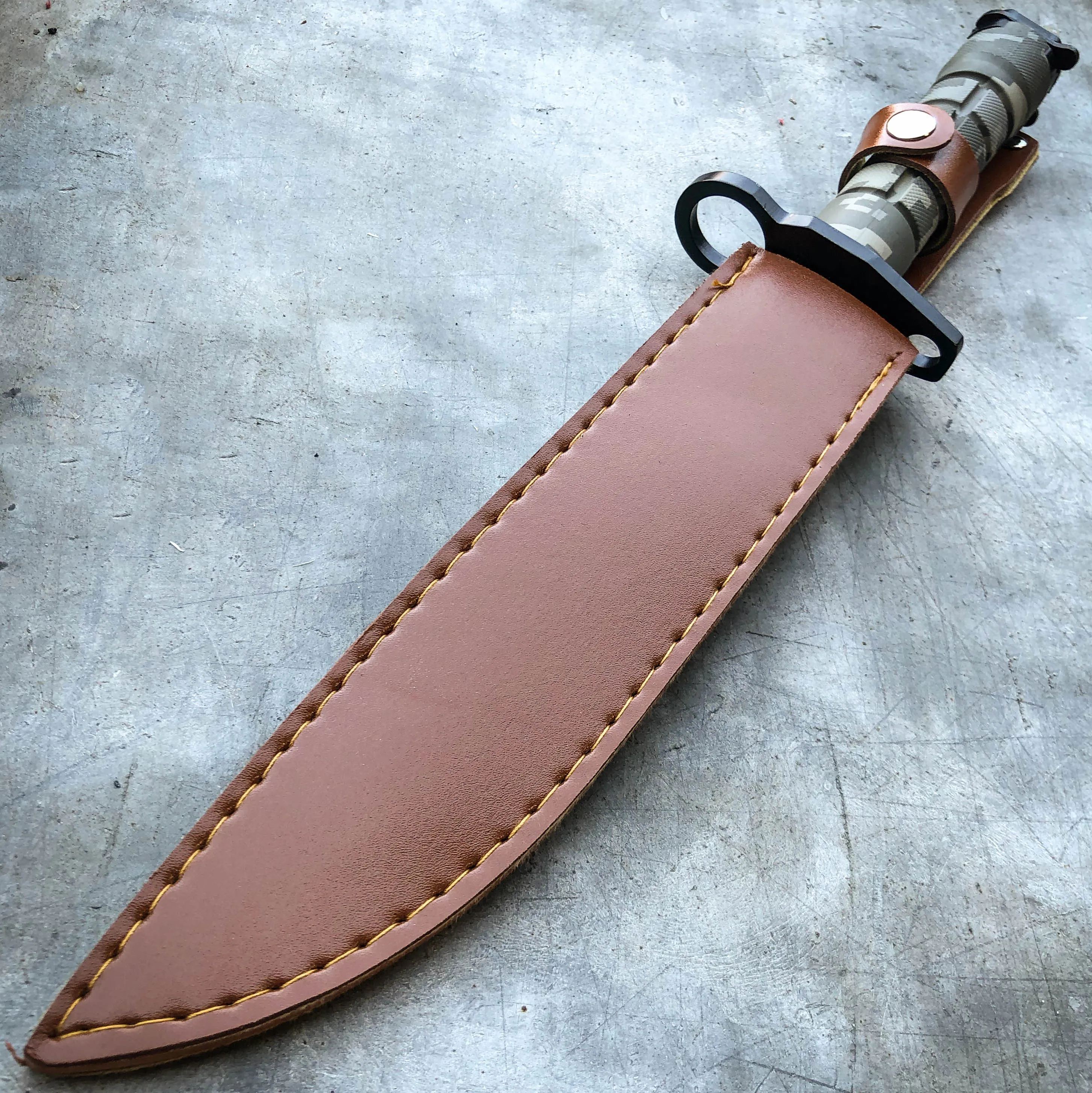 13.5" Military Survival Fixed Blade Bayonet