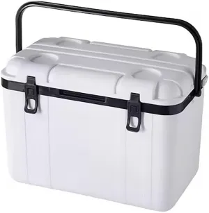 18/32 Quarts Triple-Layered Drybox Cooler and Small Hard Shell Lunchbox, Insulated Cooler with Handle Ice Pail for Camping