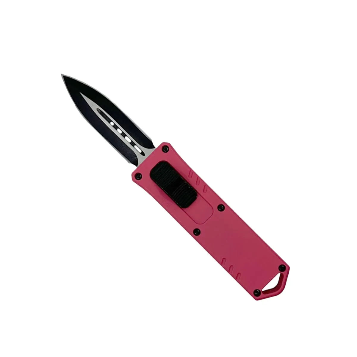 2-Pack: 4.5" Dagger Blade OTF Knife with Belt Clip