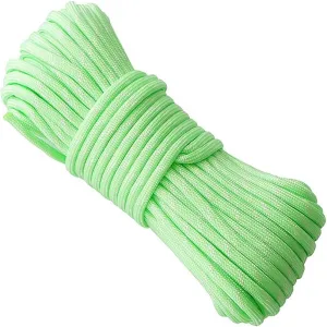 20 Meters 65 Feets Fluorescent Reflective Guyline, 4mm Tent Rope Camping Cord Paracord