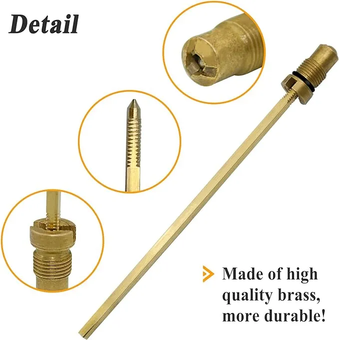 2006381 Check Valve and Air Stem Assembly Part #200-6381, for Fuel/Gas Lantern or Stove