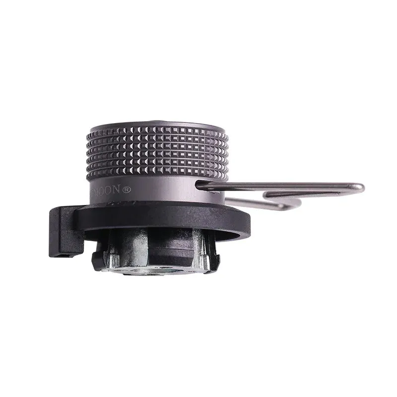 2023 Butane Adapter with Bracket for Gas Cartridge Conversion, Nozzle to Screw Type, Lindal Valve Output