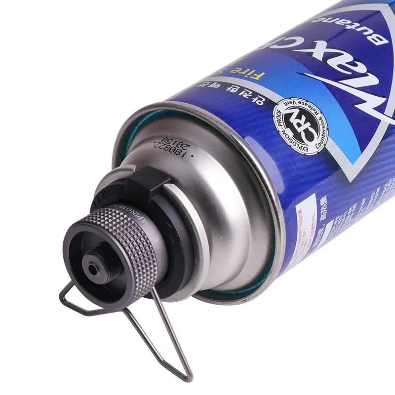 2023 Butane Adapter with Bracket for Gas Cartridge Conversion, Nozzle to Screw Type, Lindal Valve Output