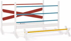 3 Pcs Outdoor Toys Wooden Toys Role Play Hurdles Jumper Hurdles