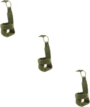 3pcs Adjustable Bottle Pouch Belt for Hiking Running Loop for Backpack Water Bottle Carrier