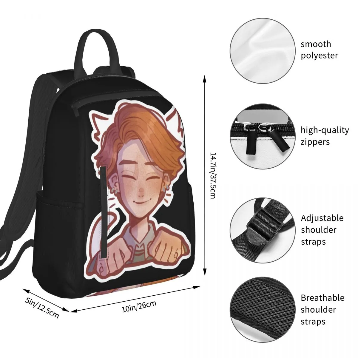 418044826 Backpack Trusted platform Percentage-based sale Lightweight