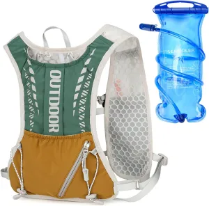 5L Hydration Pack for Women- Running Vest with 1.5L Water Bladder, Lightweight Water Backpack for Hiking, Running, Biking, and Raves - Reflective Safety Design, Comfort Fit