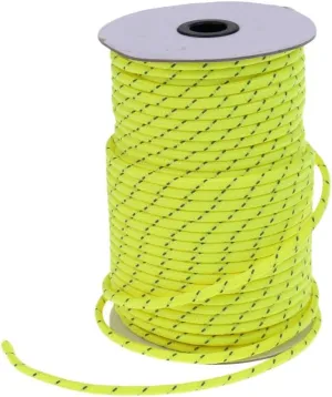 5MM 50 Meters Reflective Guyline Windproof Camping Awning Tent Rope Guy Line Cord Paracord Canopy Tent Accessories Green 5mm x 50m