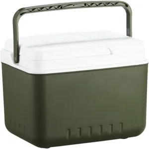 6L Insulated Portable Cooler, Leak-Proof Hard Cooler with 5-Day Ice Retention, Compact Outdoor Cooler for Camping, Picnics & Day Trips (Heavy-Duty Handle)