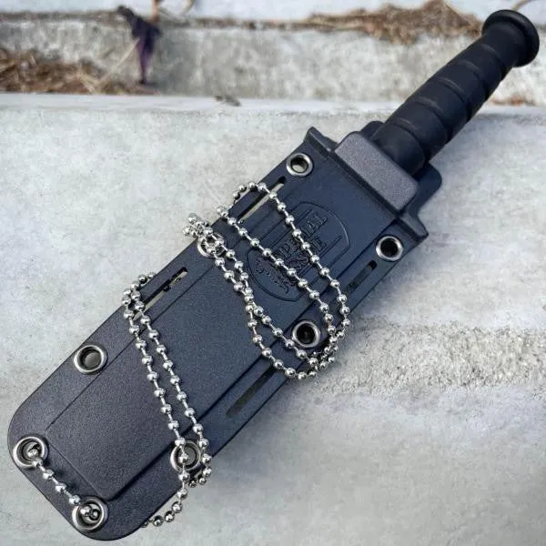 6" M-TECH USA Military Kabai Tactical Fixed Blade Combat Neck Knife w/ Sheath