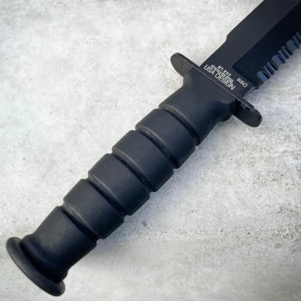6" M-TECH USA Military Kabai Tactical Fixed Blade Combat Neck Knife w/ Sheath