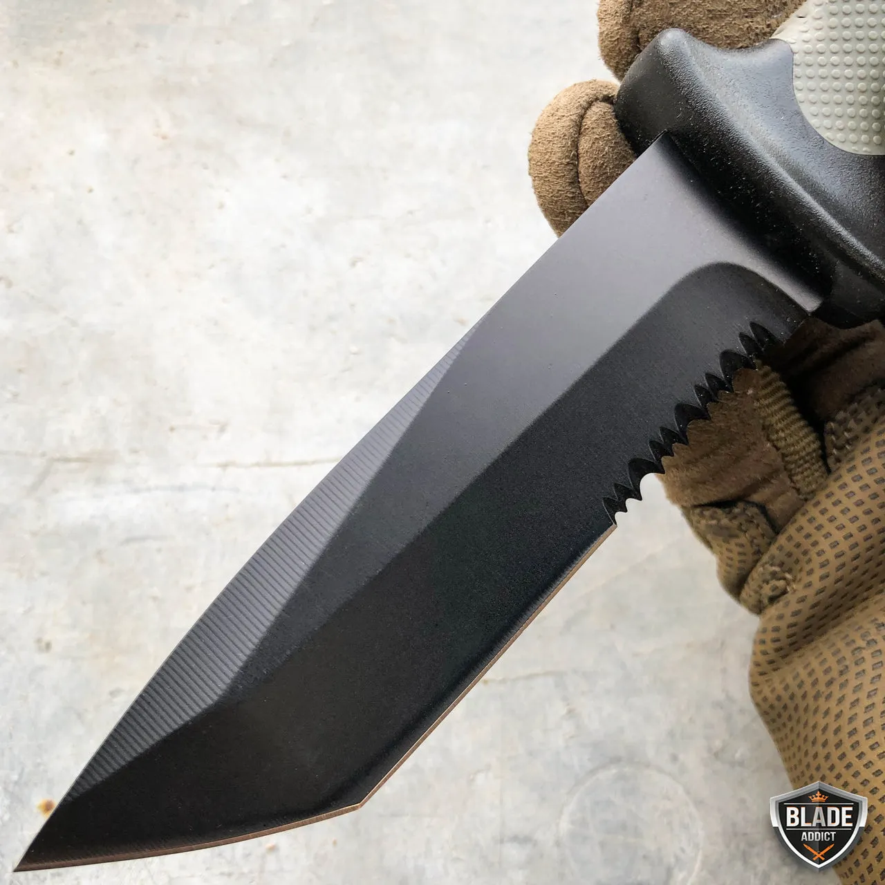 9.5" Tactical CSGO Ursus FIXED BLADE Counter Strike Hunting Survival Knife NEW