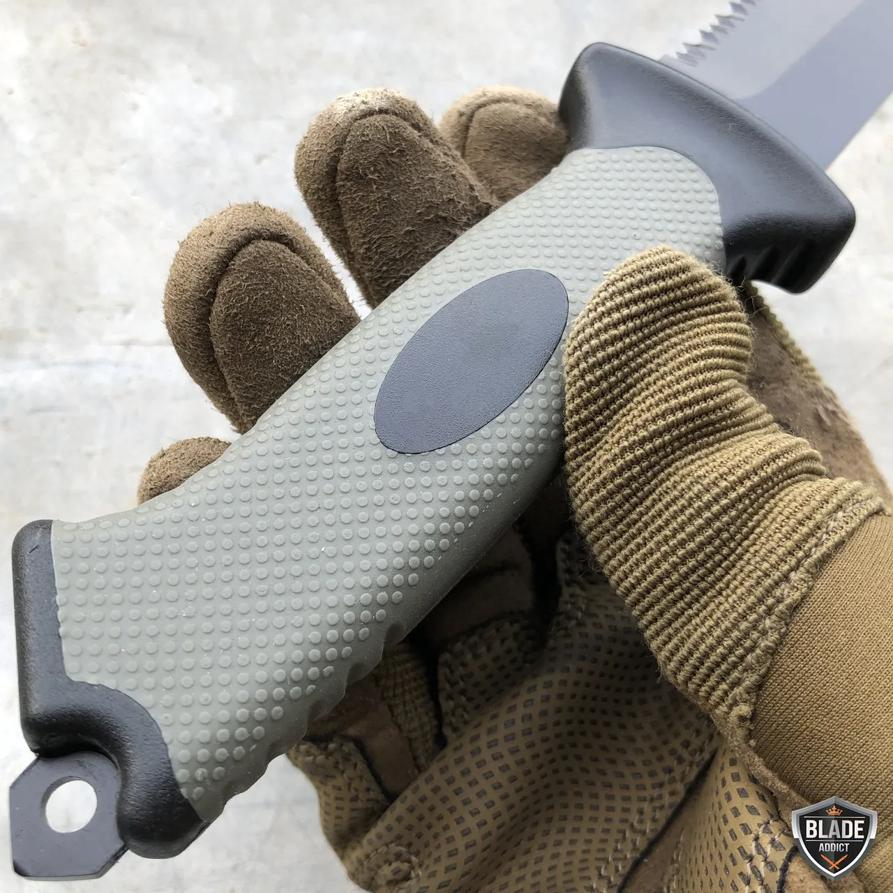 9.5" Tactical CSGO Ursus FIXED BLADE Counter Strike Hunting Survival Knife NEW