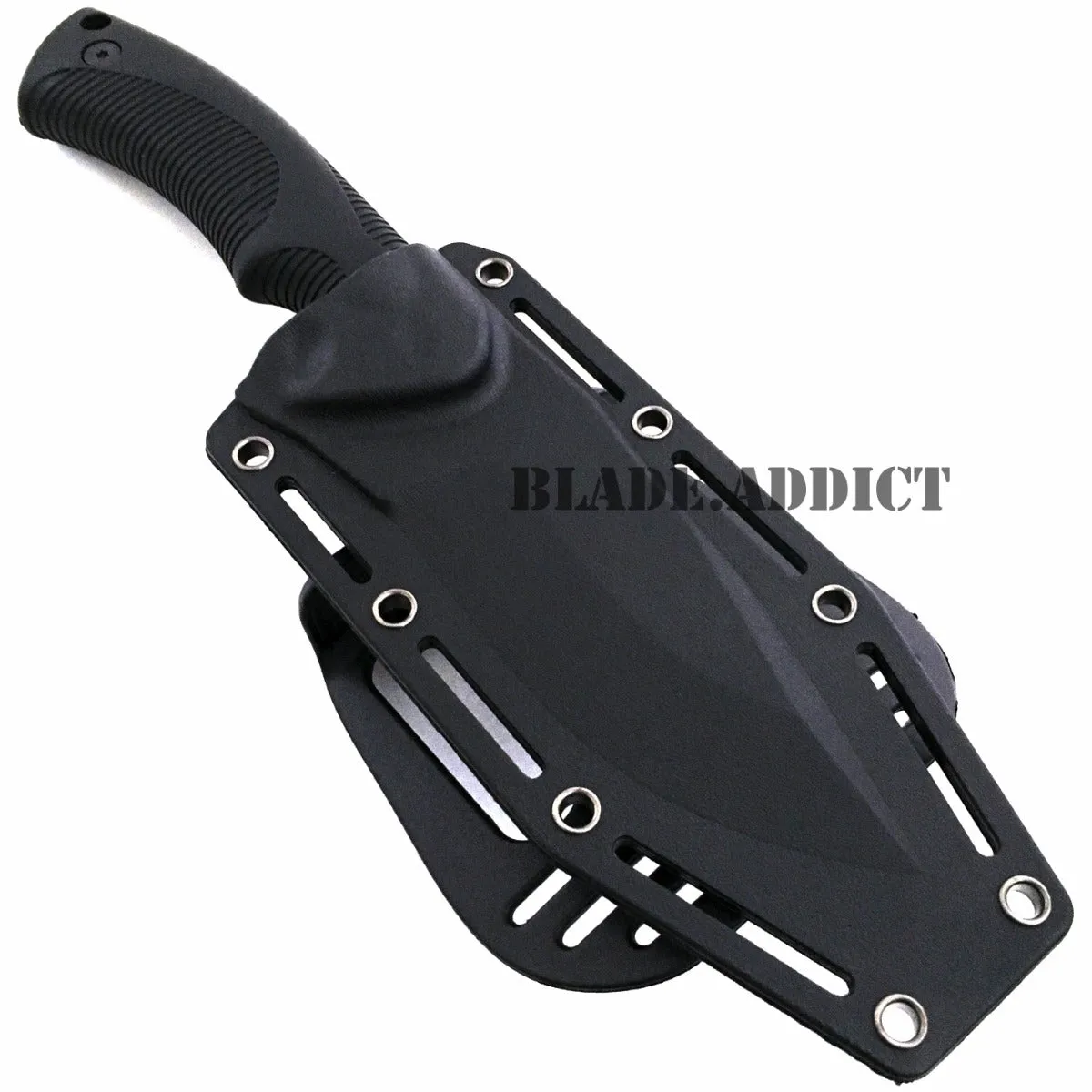 9" TACTICAL SURVIVAL KNIFE Hunting MILITARY BOWIE FIXED BLADE Rambo Army Boot