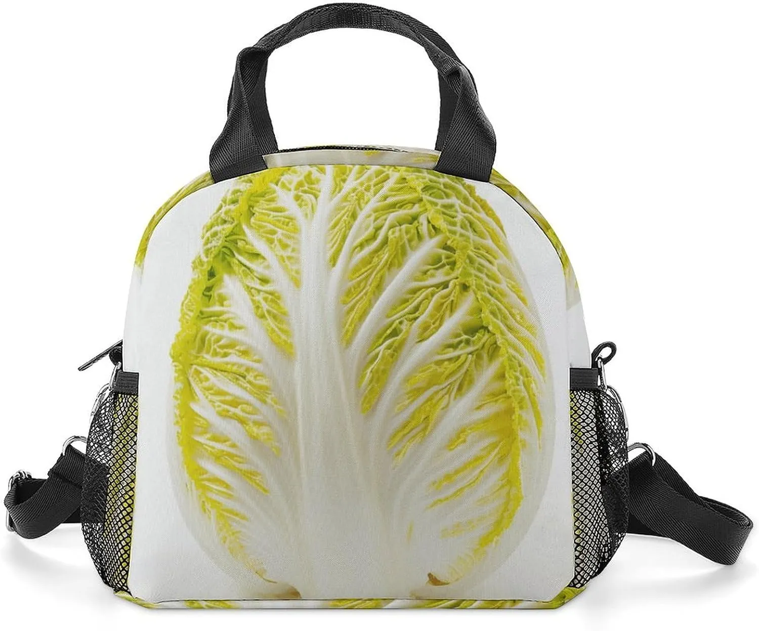 A Whole Cabbage Lunch Bag for Women Men Insulated Lunch Box Leakproof Lunch Tote Bag for Picnic Work Beach