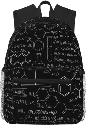 Abstract Science Chemistry Print Lightweight And Comfortable Duffel Bag, Casual Daypack, Multipurpose Backpack