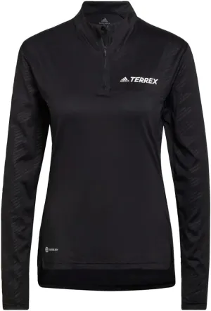 adidas Women's Terrex Multi Half-zip Long Sleeve T-shirt