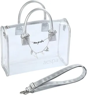 aespa Official SYNK PARALLEL LINE World Tour Merch Collection Clear Bag