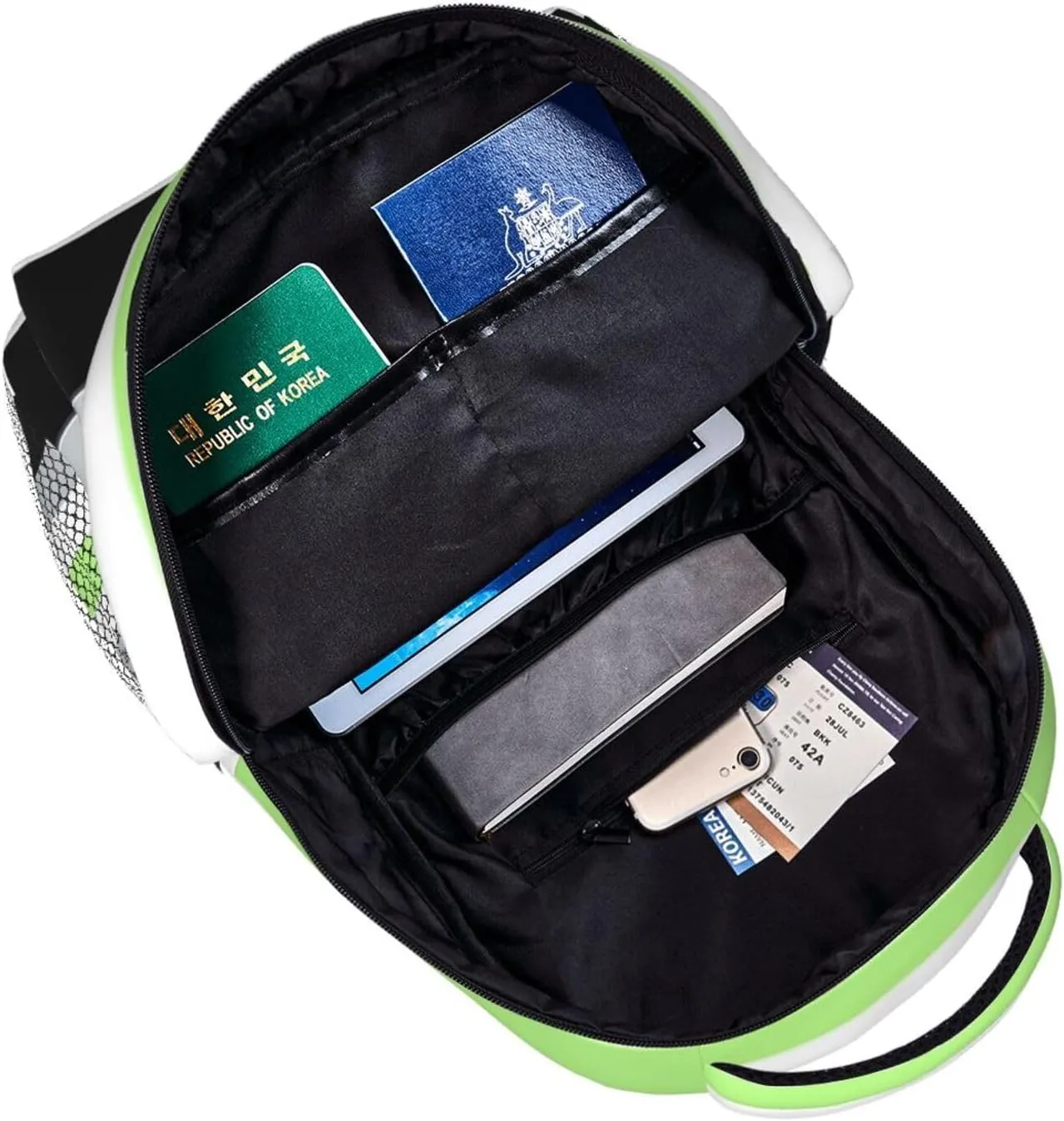 Agender flag Backpack Lightweight Laptop Backpack Casual Daypack Travel Double Shoulder Bag For Women Men