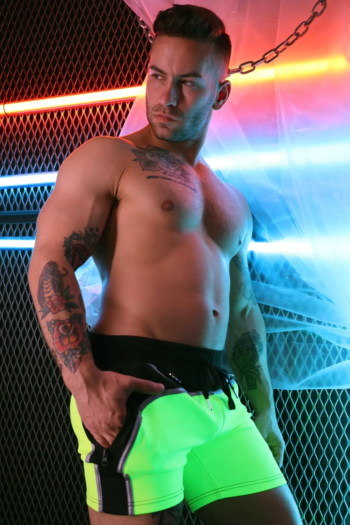Akira Reflective Shorts
