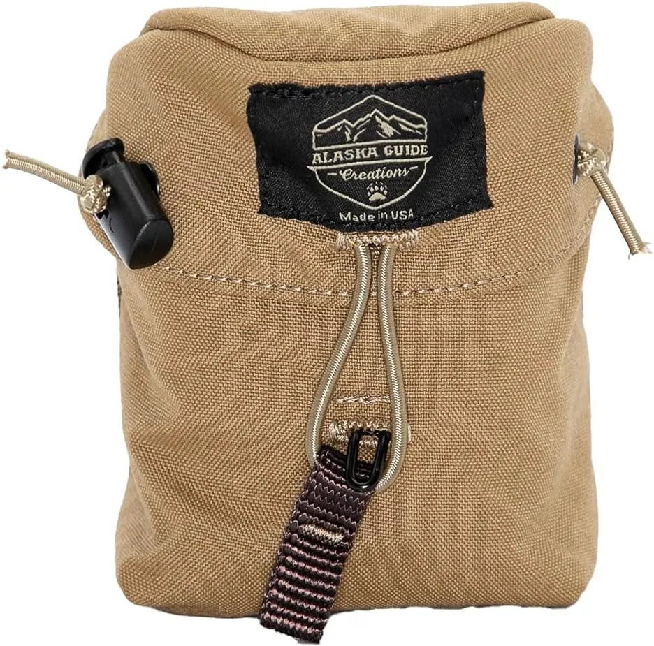 Alaska Guide Creations Rangefinder Vertical Pouch | Ambidextrous Design | Essential Accessory for Hiking and Hunting (Mossy Oak Bottomland)