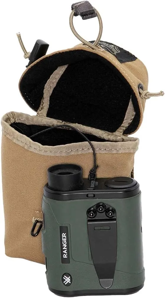 Alaska Guide Creations Rangefinder Vertical Pouch | Ambidextrous Design | Essential Accessory for Hiking and Hunting (Mossy Oak Bottomland)
