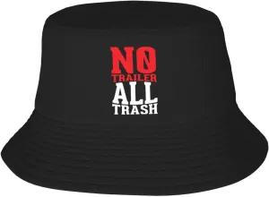 All Trash No Trailer Woman's Mens Fisherman's Hat Outdoor Cap