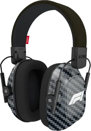 Alpine Racing Pro Earmuff F1® - Earmuffs for Adults - 22 dB - ANSI Certified - Premium Noise Protection for Race Events - High End Carbon - Noise Reduction Headphones - Light-Weight Design
