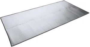 Aluminum Foil EVA Sleeping Mattress Mat Pad for Outdoor Camping Hiking Travel Picnic Silver(39.4 x 78.8inc)