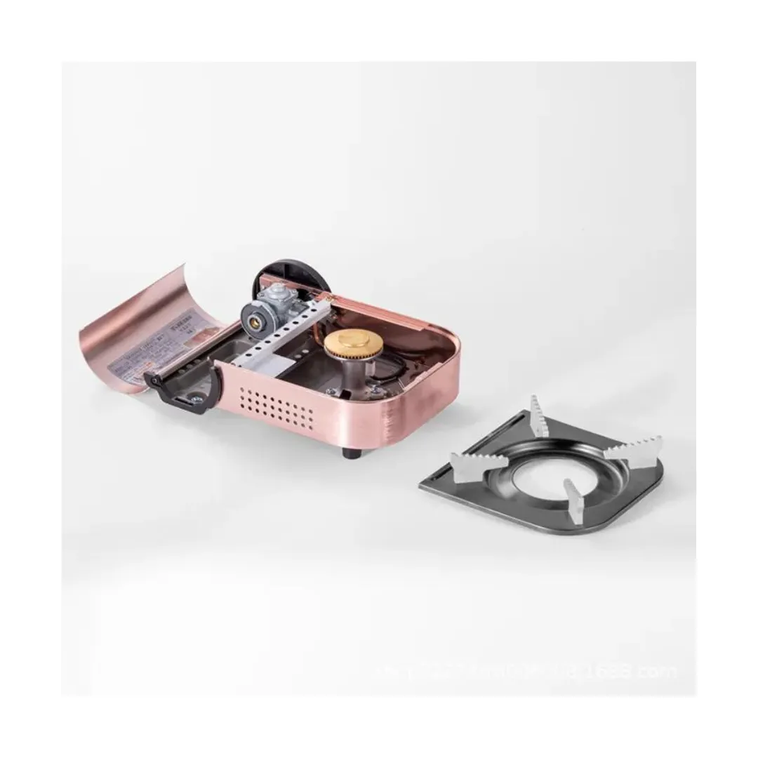 Aluminum Made Camping Portable Butane Stove Outdoor Mini Size
