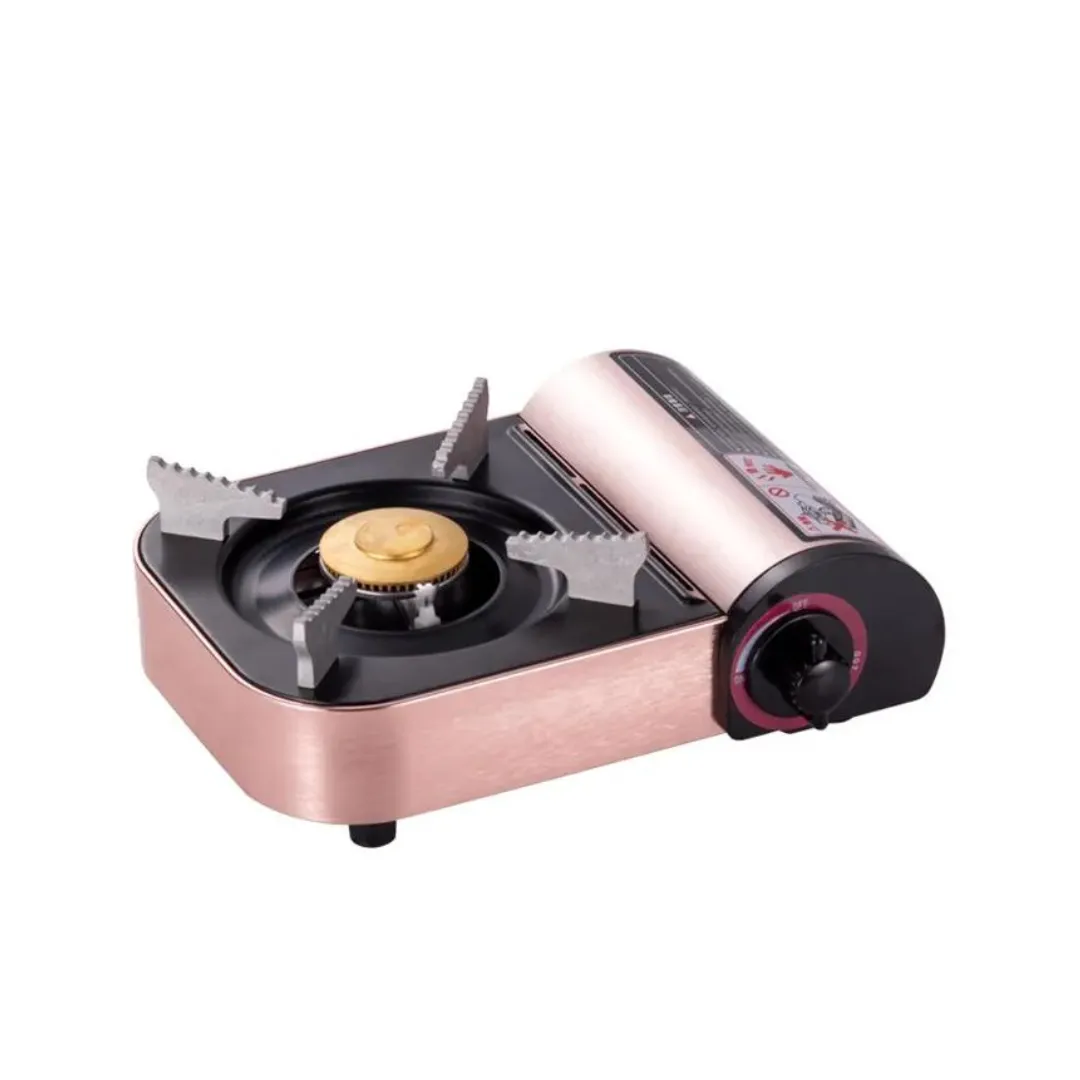 Aluminum Made Camping Portable Butane Stove Outdoor Mini Size