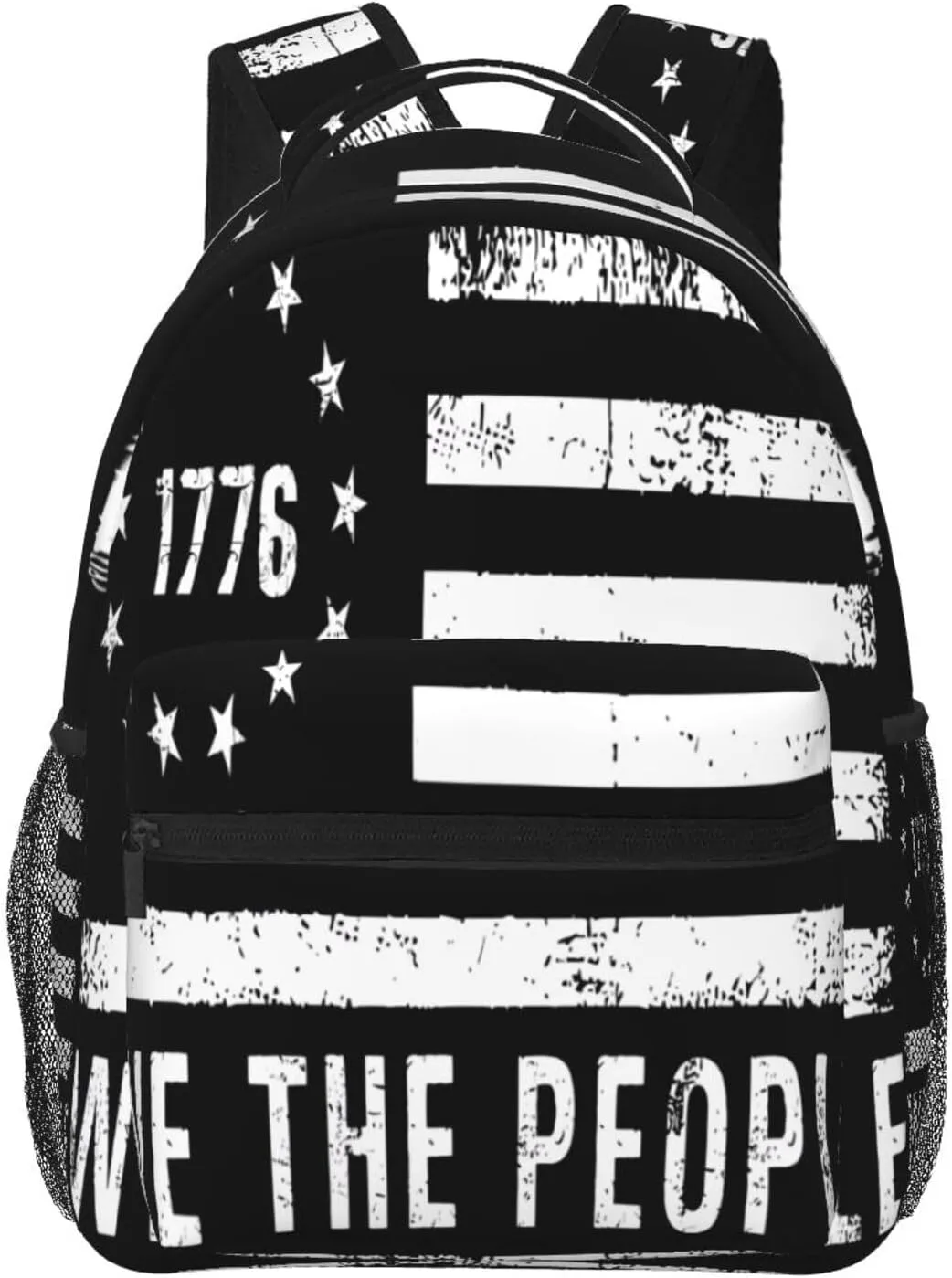 America Independence Day 1776 Stayin' Fly On The Fourth Of July Backpack Casual Laptop Backpack Double Shoulder Bag Lightweight Backpack For Women Men Travel