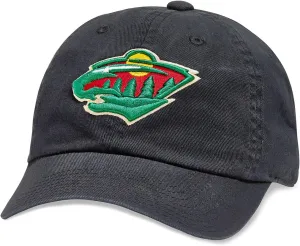 AMERICAN NEEDLE Blue Line Collection NHL National Hockey League Team Baseball Hat Adjustable Buckle Strap Dad Cap