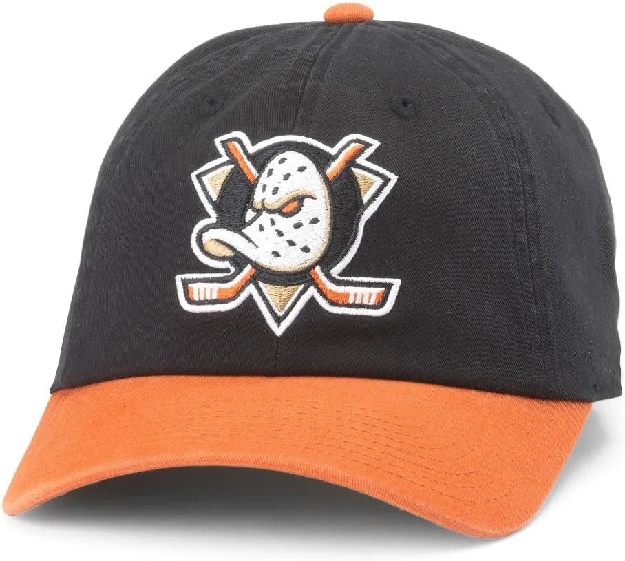 AMERICAN NEEDLE Unisex Blue Line NHL National Hockey League Team Baseball Hat Adjustable Buckle Strap Dad Cap