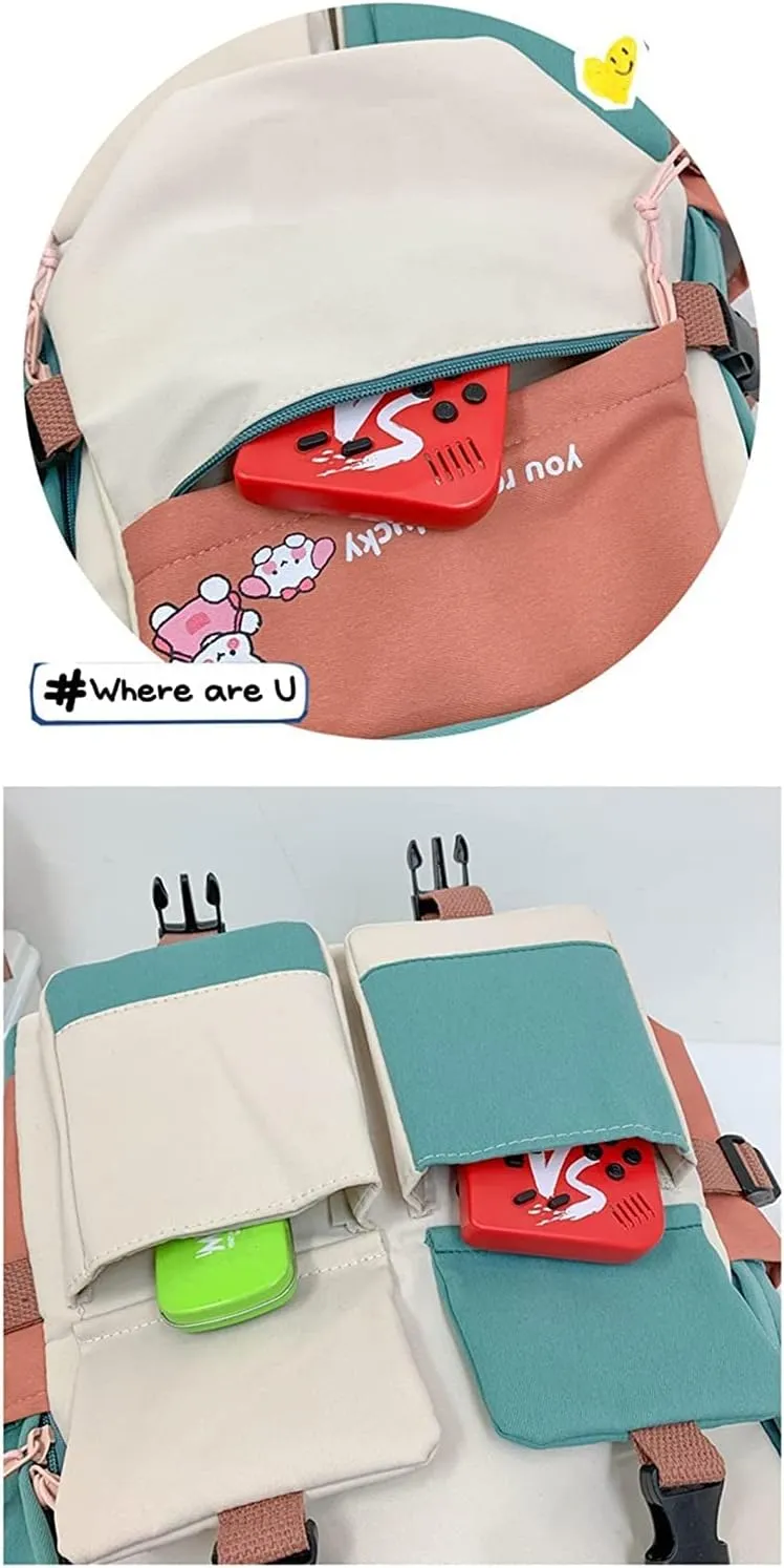 Anime My Dress Up Darling Marin Kitagawa dokidoki Backpack Cosplay Kawaii Backpack With Pendant Duck (5)