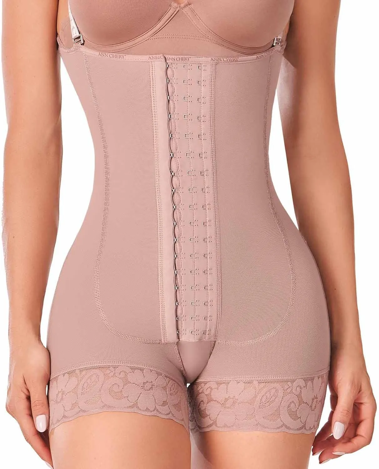 Ann Chery 5166 Shapewear for Women|Colombian Faja|Postsurgical Comfort,Tummy Control, Adjustable Fit, Short Design, Daily Use