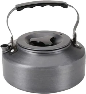 Anodised Aluminum Portable Ultra-Light Water Kettle Teapot Coffee Pot for Outdoor Activities 1.1L