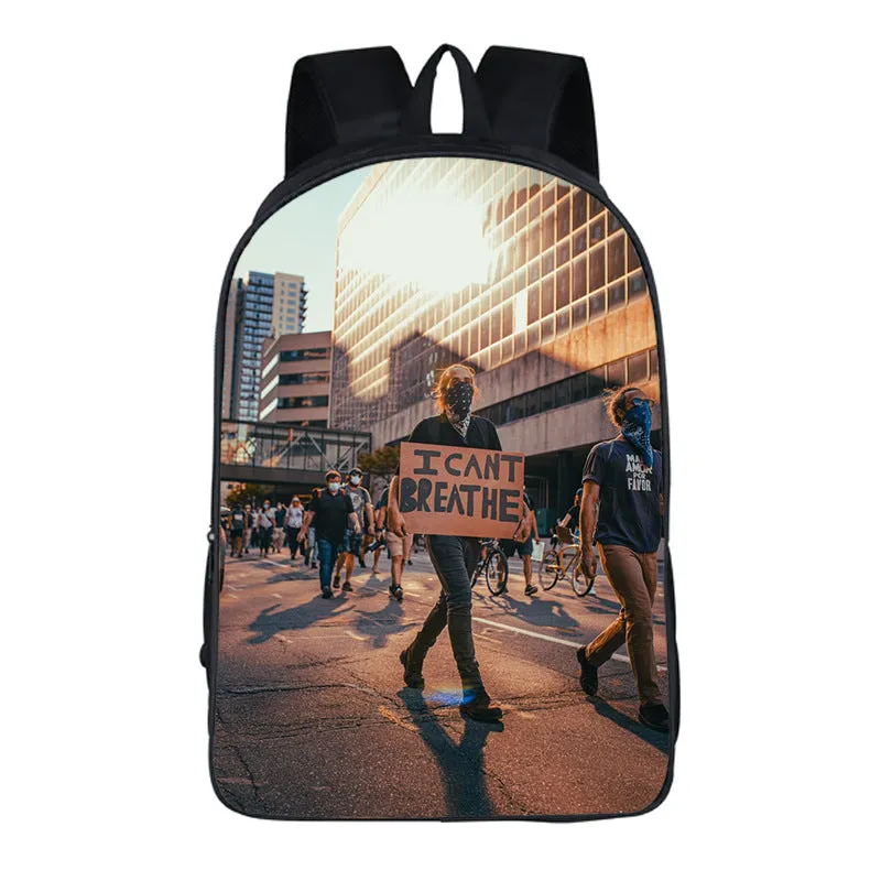 Anti Bully Backpack For Work School or Leisure Statement Bag for Hiking