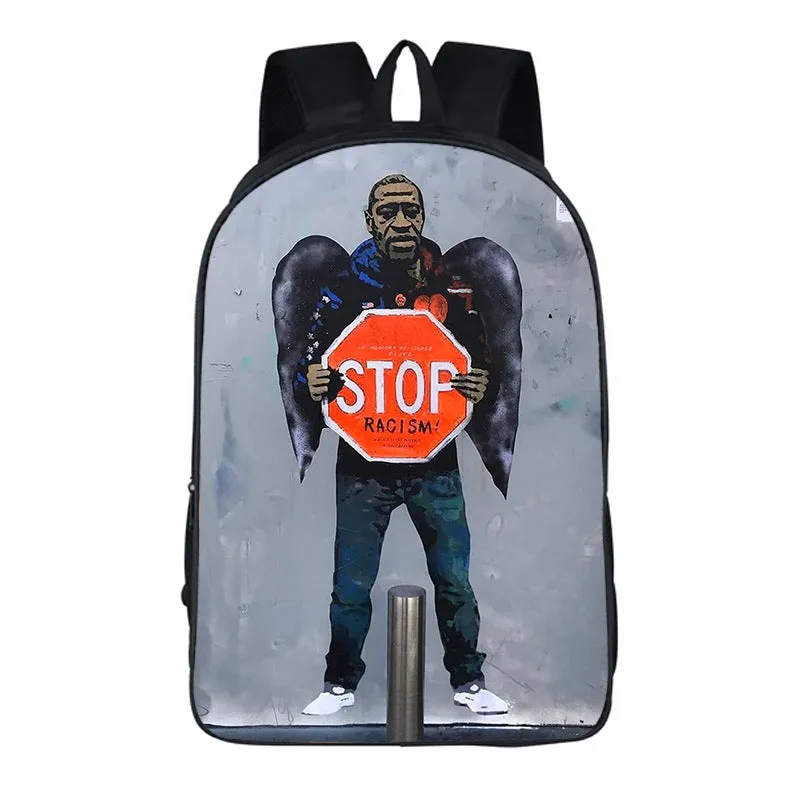 Anti Bully Backpack For Work School or Leisure Statement Bag for Hiking