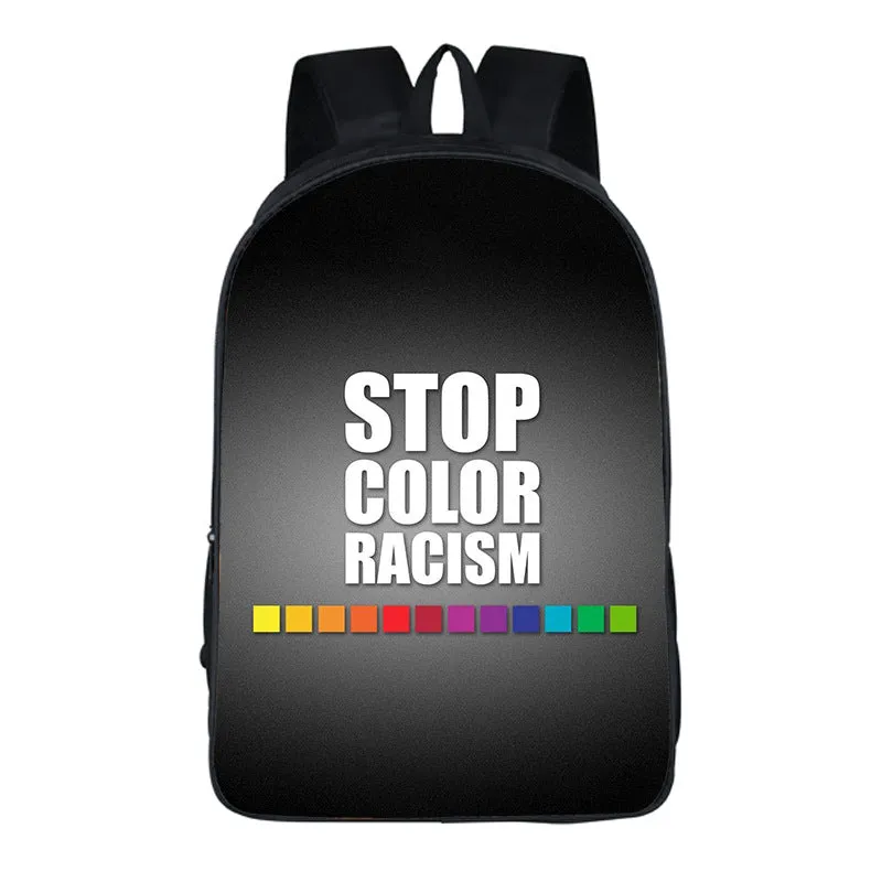 Anti Bully Backpack For Work School or Leisure Statement Bag for Hiking