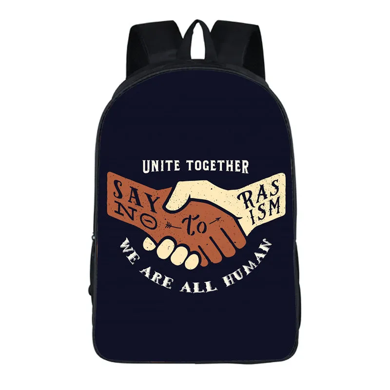 Anti Bully Backpack For Work School or Leisure Statement Bag for Hiking
