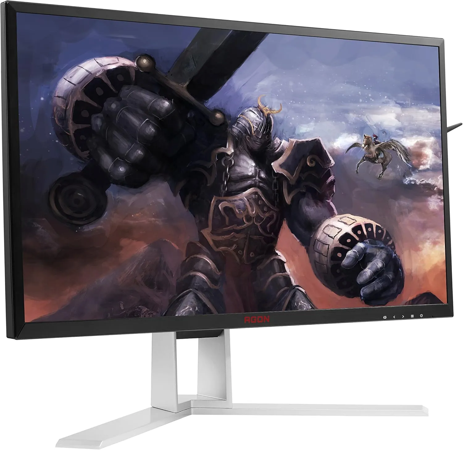 AOC Agon AG271UG 27” Gaming Monitor, G-SYNC, 4k/ UHD (3840x2160), IPS Panel, 60Hz, 4ms, Height Adjustable, DisplayPort, HDMI, USB