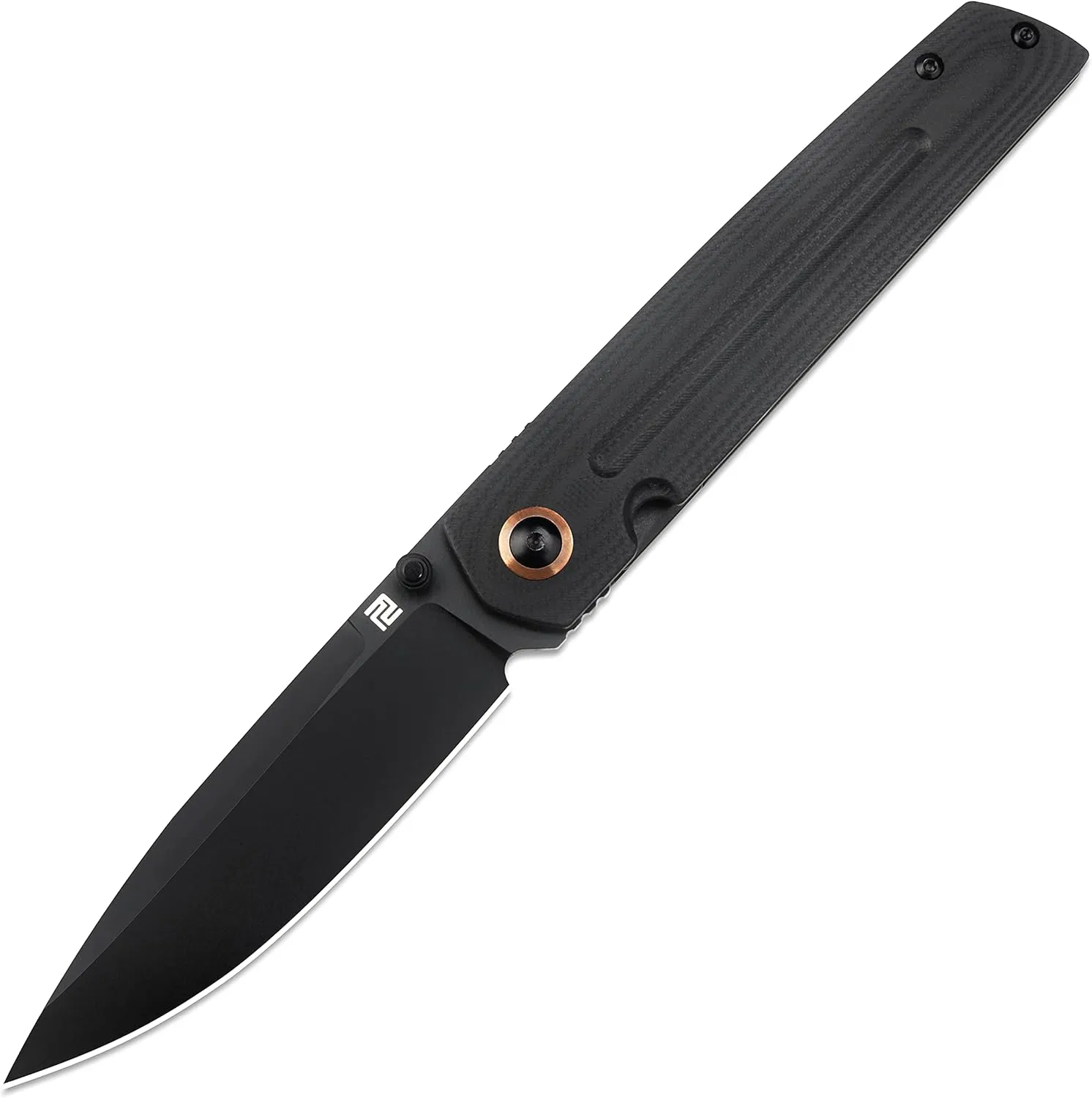 ARTISANCUTLERY Folding Knife SIRIUS (1849P) Black PVD AR-RPM9 Powder Steel Blade Black G10 Handle Pocket Knife EDC Knife