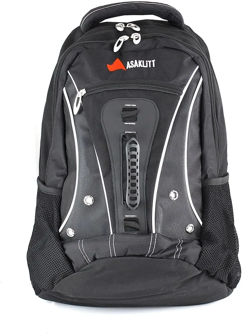 Askalitt Black Hiking Backpack Daypack, 30 Liter, Black