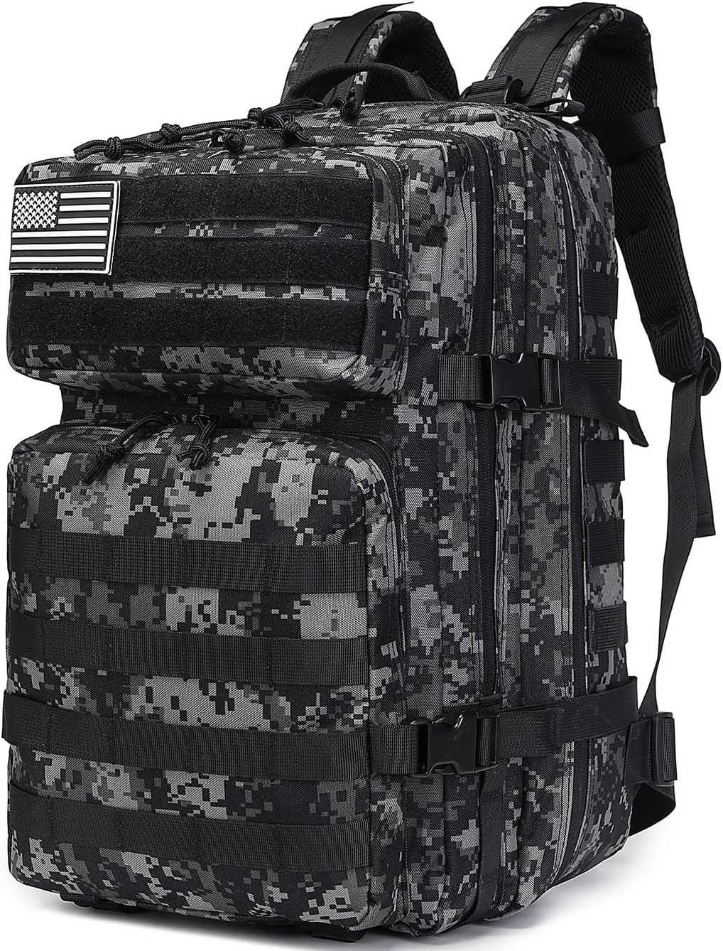 ATBP Military Tactical Molle Rucksack Backpack 45 Liters Hiking Daypack for Travel Hunting Camping