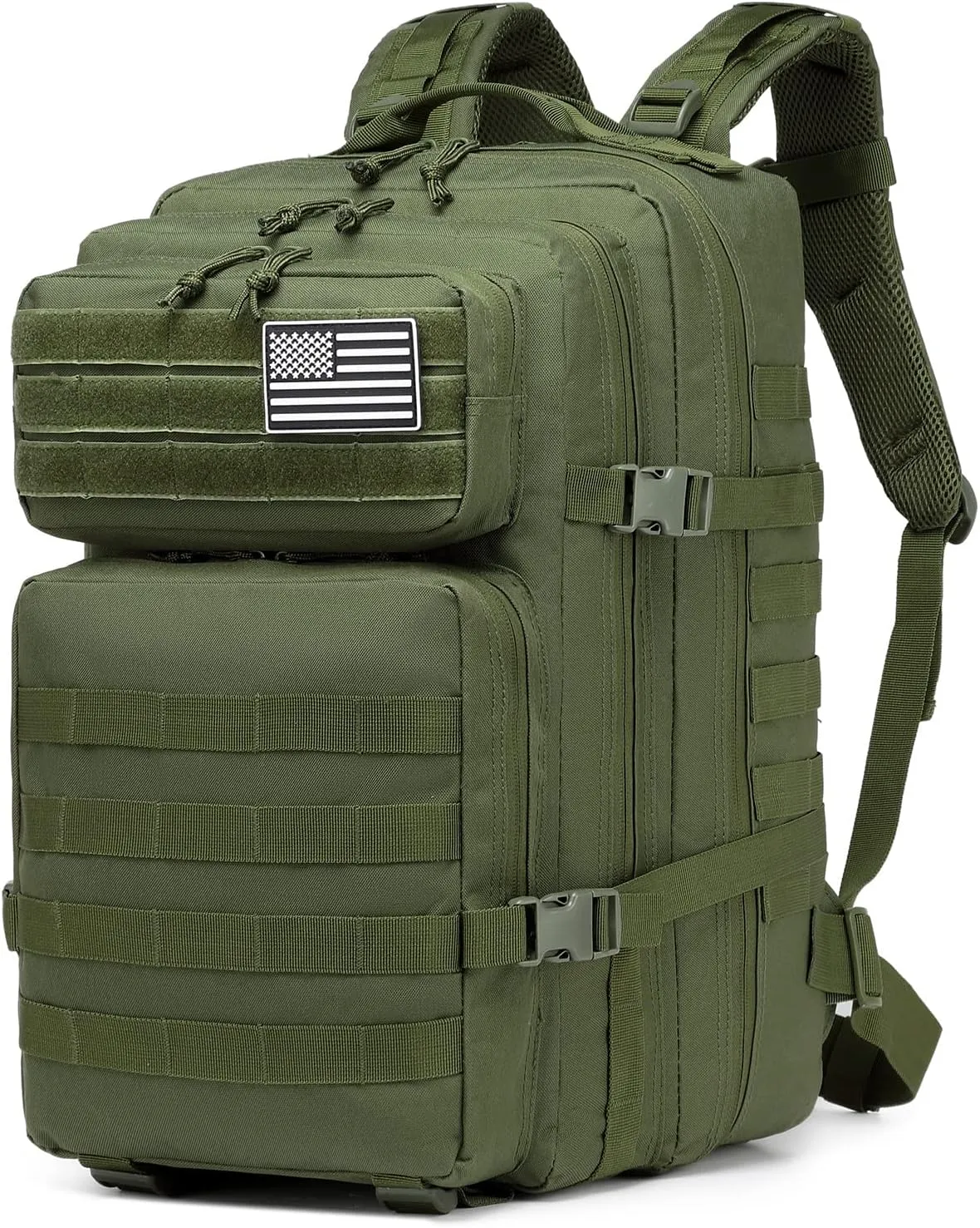 ATBP Military Tactical Molle Rucksack Backpack 45 Liters Hiking Daypack for Travel Hunting Camping