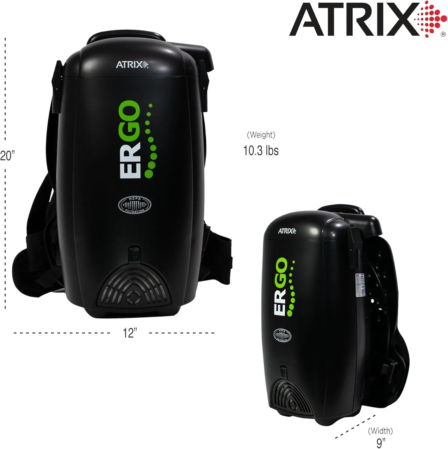 Atrix HEPA Backpack Vacuum